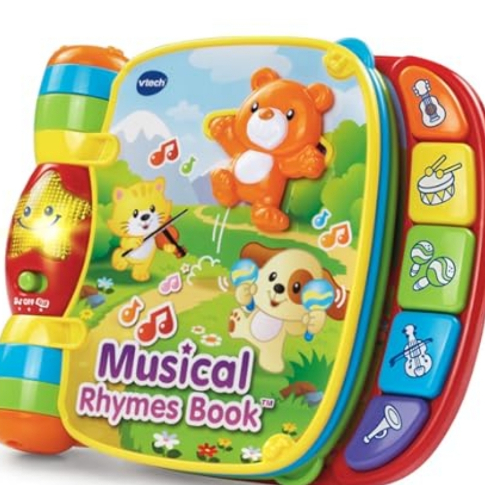 VTech Musical Rhymes Book Classic Nursery Rhymes for Babies